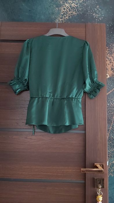 Piękna satynowa bluzka koszula damska New Look M L