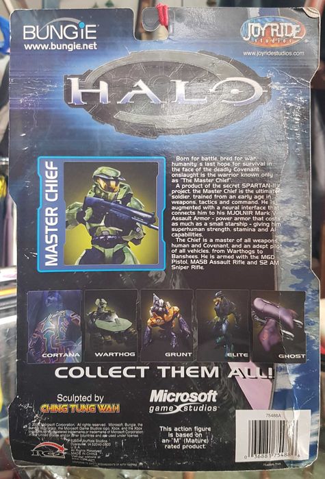 Halo - Master Chief Boneco Serie 1 Bungie Joyride