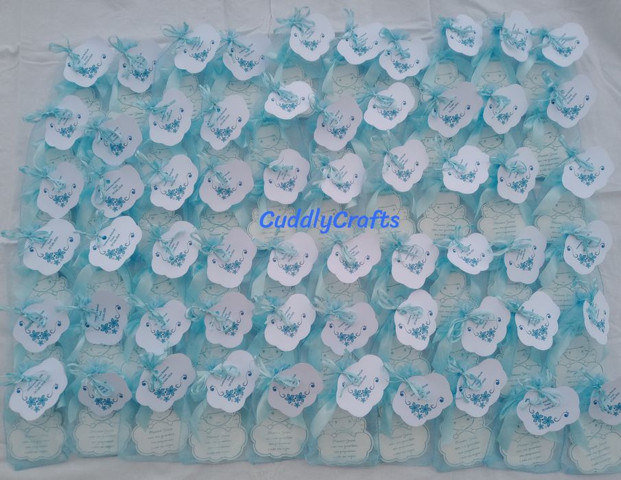 Lembranças gesso perfumado batizado