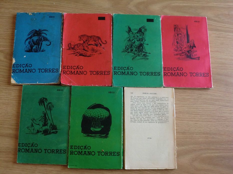 Obras de Emílio Salgari