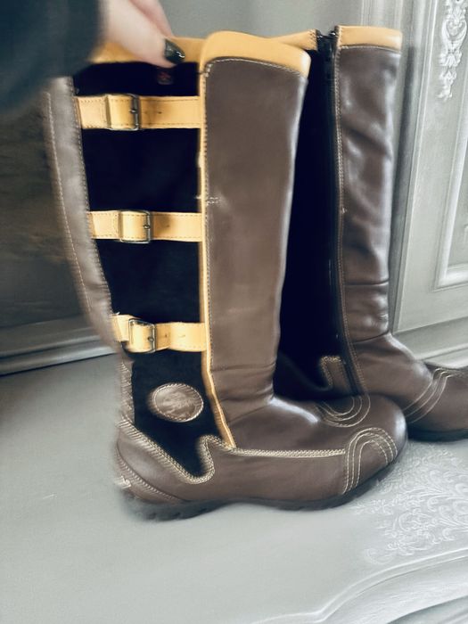 Skózane kozaki Cubanas