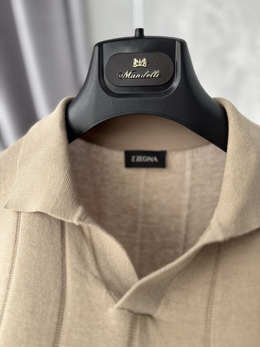 Футболка, трикотажное поло, ZEGNA