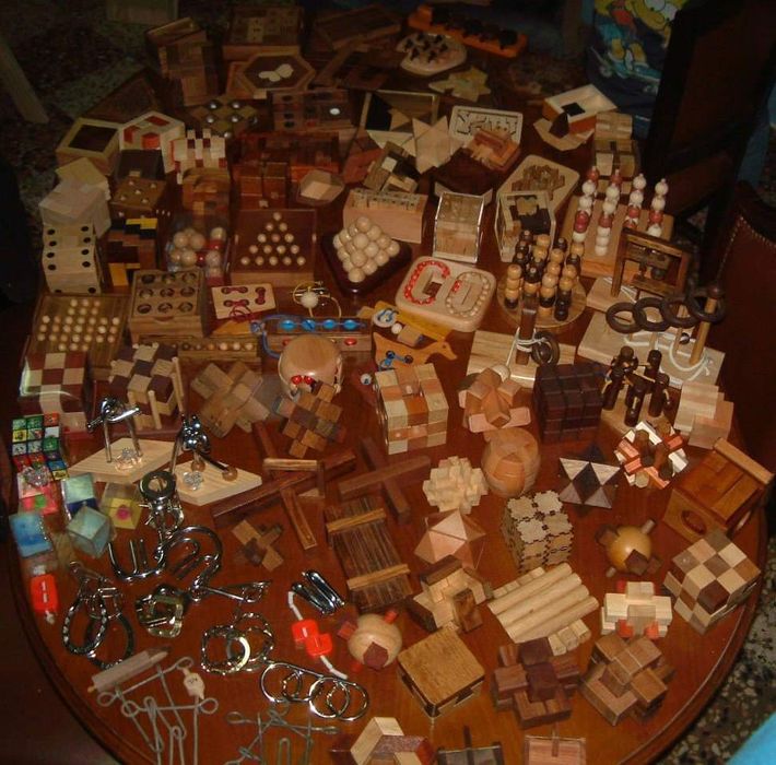 Quebra cabeças coleção