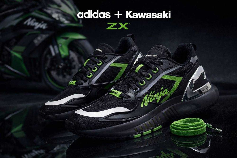 Кросівки Adidas ZX 5K BOOST Kawasaki x Ninja (Кавасакі)