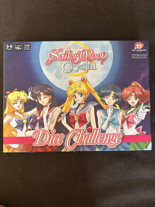 Sailor Moon Dice Challenge gra kościana Czarodziejka z Księżyca manga
