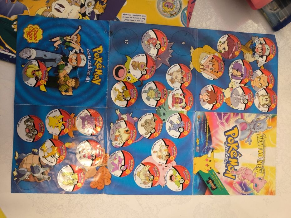 Pokémon coleção Chupa Chups
