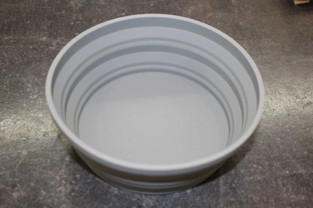 Силіконова складна миска тарілка туристична розкладна 680 мл УЦІНКА