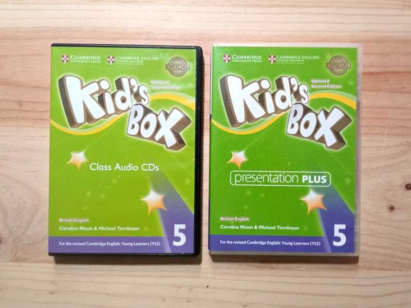 CDs Áudio e DVD Kid's Box - Level 5