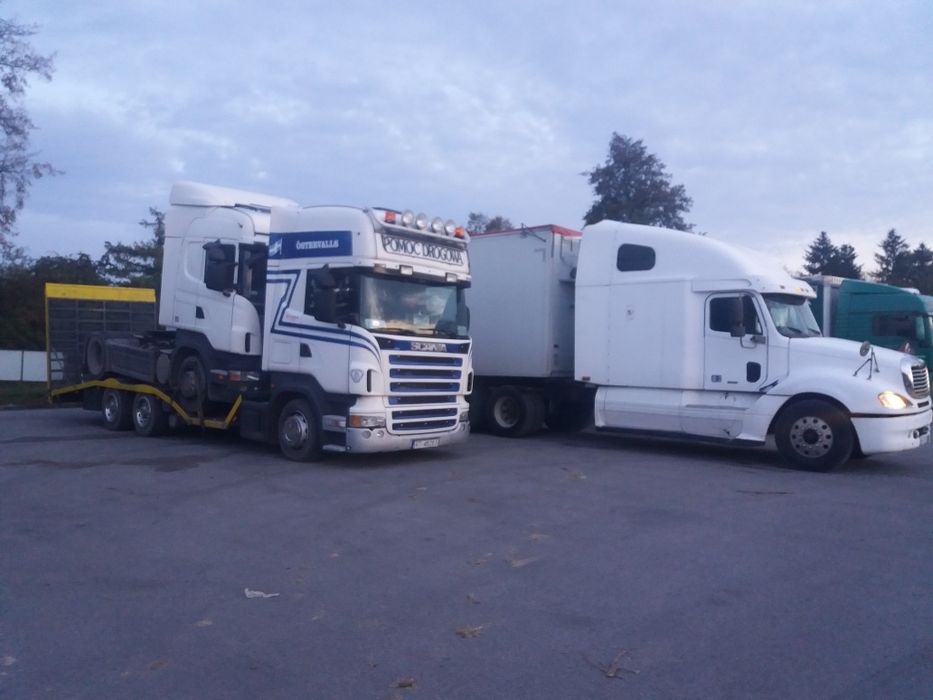 Pomoc drogowa transport maszyn