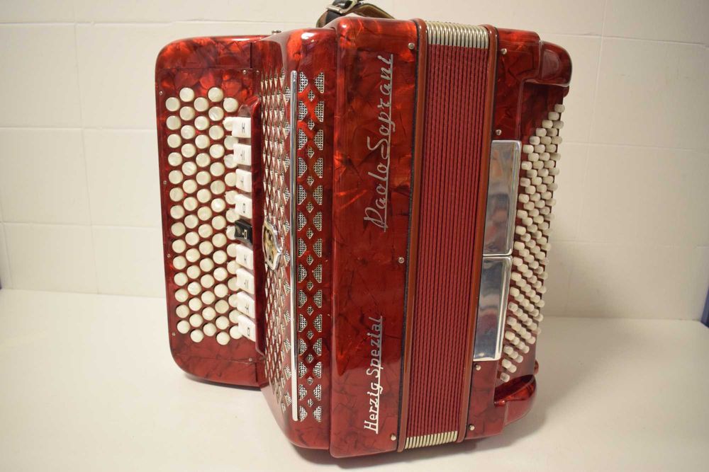 Acordeao Paolo Soprani Especial 3 voz. N 197