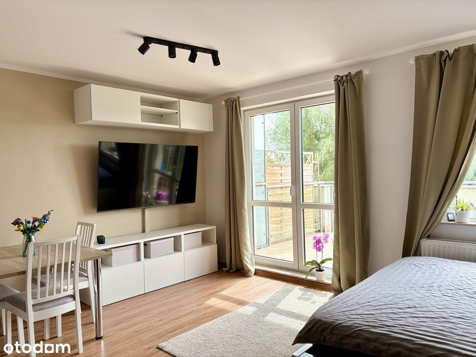 Kawalerka 34,5m2 | ekspozycja południowa | taras 16,8 m2