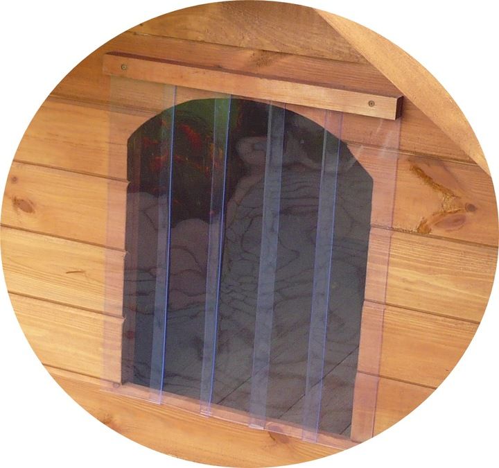 Kurtyna, Wiatrołap, Zasłona Do Budy Psa 40x45