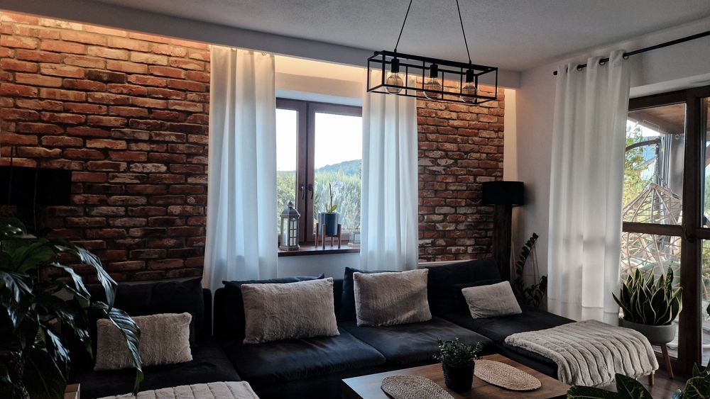 KOŃCÓWKA cegła na ścianę płytki z cegły lico środki szare kalibrowane