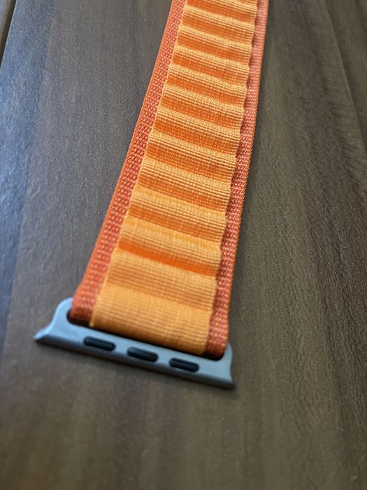 Bracelete Band Loop Alpine Laranja Apple Watch Ultra