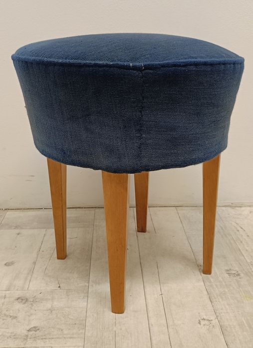 pufa mała do toaletki vintage lata 60-te design