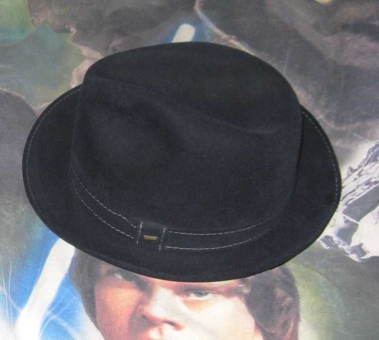 Шляпа мужская федора фетр велюр Германия Westbury 58 р