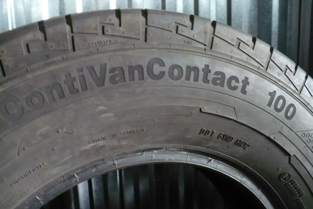 Opony Dostawcze Continental ContiVan100 225/75R16C 5mm Lato 2 szt.