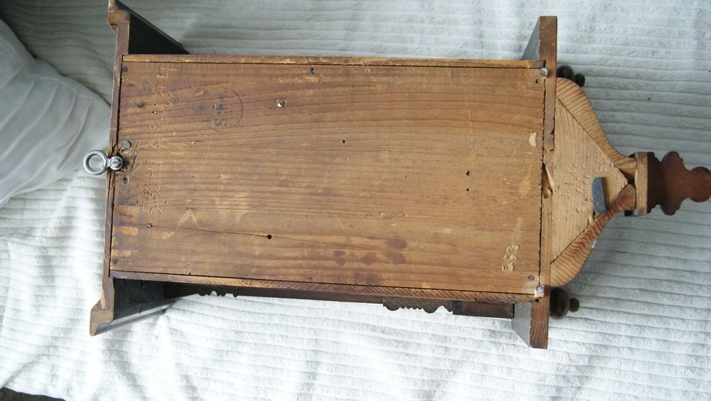 254 Zegar wiszący mechaniczny Junghans z 1912 roku