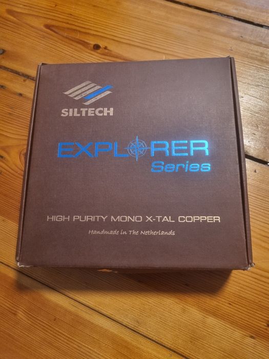 Kabel,przewód głośnikowy Siltech Explorer 90L, 3m.Stan idealny