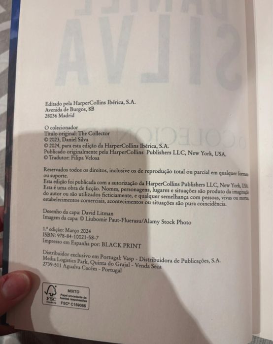 livro: O colecionador