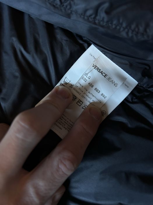 Пуховик Versace Jeans Black