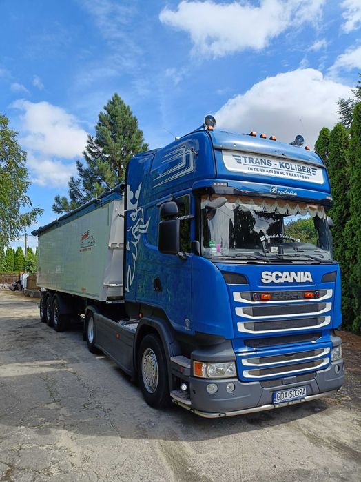 Transport ciężarowy wanna 45 m3