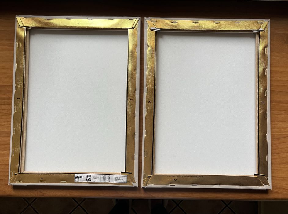 Zestaw dwóch nowych obrazów marki IKEA.