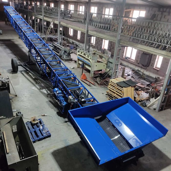 Навантажувач стрічковий від виробника. Ленточный конвейер, виробник