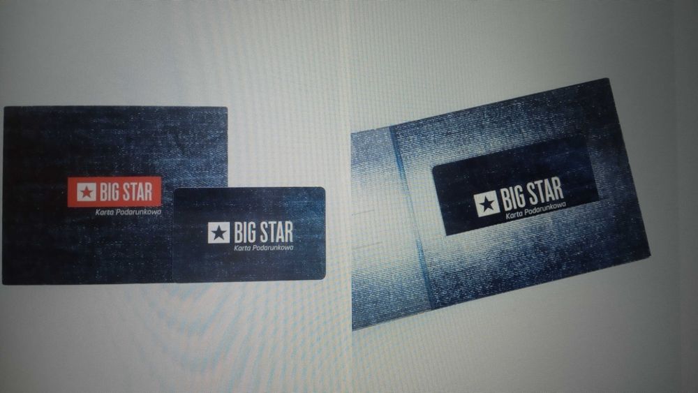 karda podarunkowa BIG STAR 30 zł
