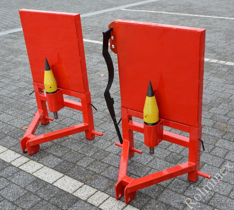 Rozdrabniacz do drzewa klocków Łuparka ogrodowa świder Transport