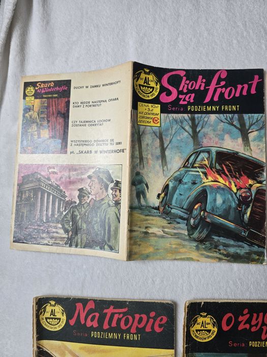 Podziemny front. Komiks PRL. Wysyłka gratis.