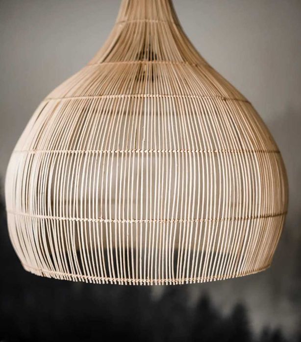 Lampa Bob naturalny - japandi