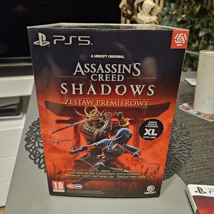 Dodatki z zestawu premierowego Assassin's Creed Shadows PS5