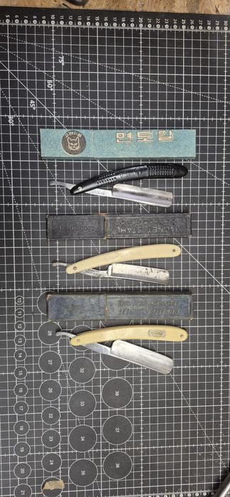 Stare brzytwy Solingen Auler