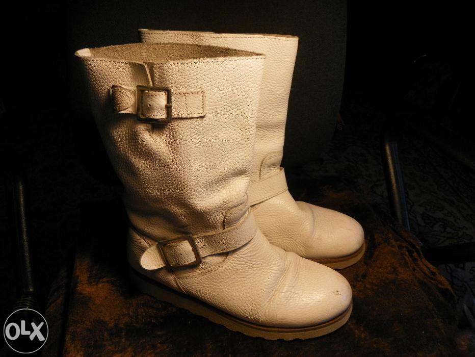 Сапоги кожаные Италия.