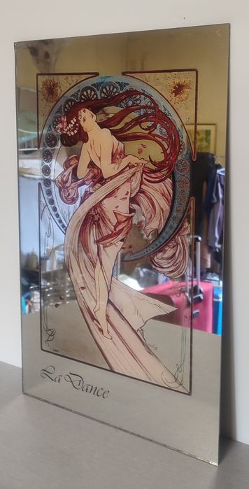 Espelho com Gravura - 50x31