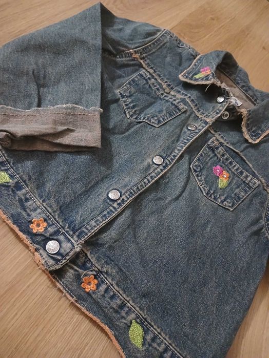 Джинсовка Gloria jeans куртка джинсова р.122 на дівчинку