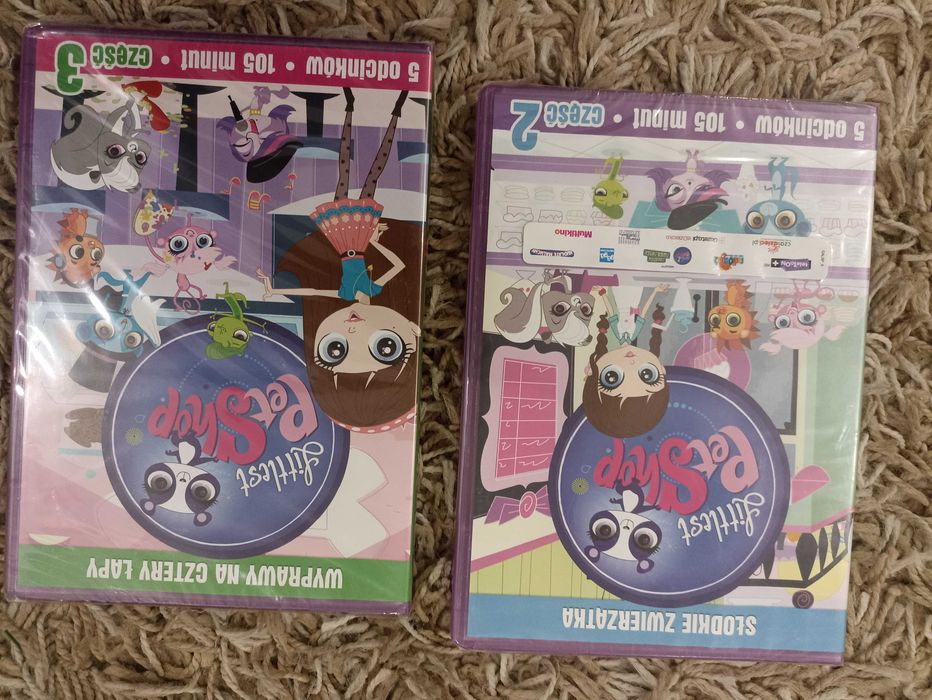 Płyty na DVD pet shop