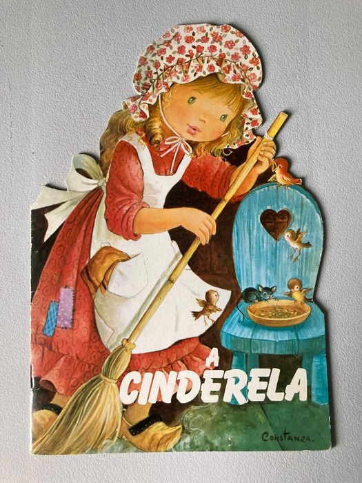 A Cinderela - Livro Infantil Antigo