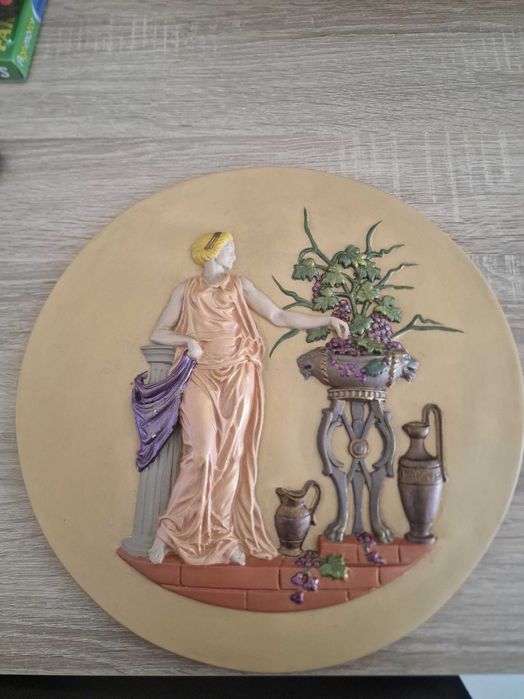 Figuras  Em Gesso, Pintadas A Mão