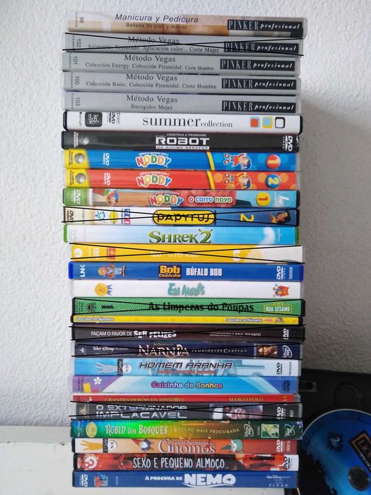 DVDs Vários Títulos