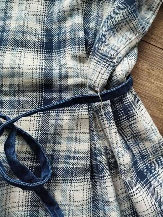 Koszula flanelowa z jeans Timeout L