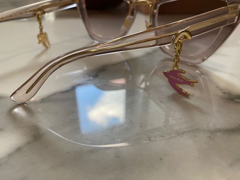 Okulary przeciwsłoneczne Miu Miu MU01XS 09N4K0
