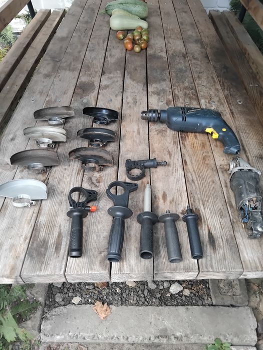 Продам захист та ручки на болгарку