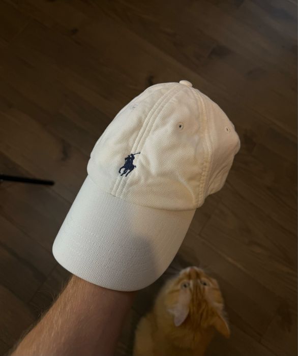 Polo Ralph Lauren кепка One Size біла оригінал — zdjęcie 3
