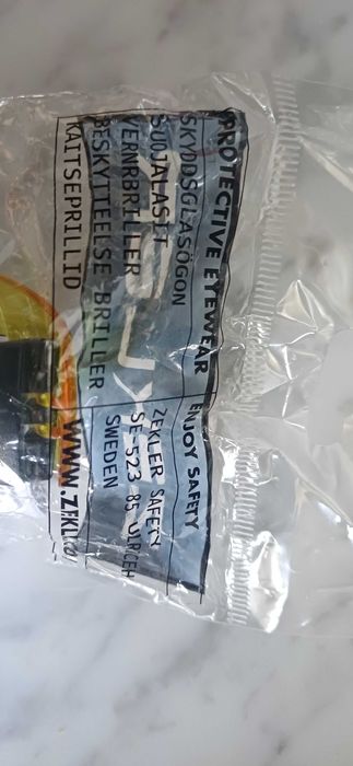 Okulary ochronne 8 sztuk ZEKLER