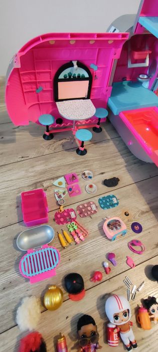 LOL kamper srebrny 4w1