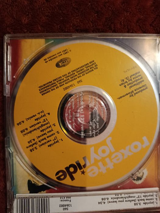 Płyta CD singiel Roxette joyride