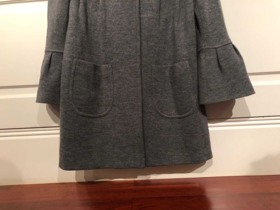 Casaco Italiano em malha cinza marca TOSCA BLU (42 IT)
