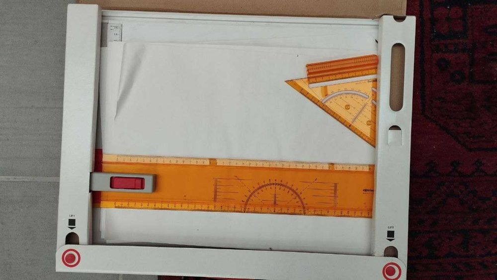 Prancheta de Desenho Técnico rOtring Rapid A3 com Esquadro Rapid